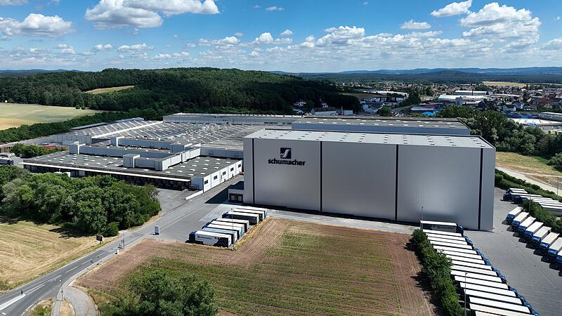 Das Werk von Schuhmacher Packaging in Ebersdorf bei Coburg