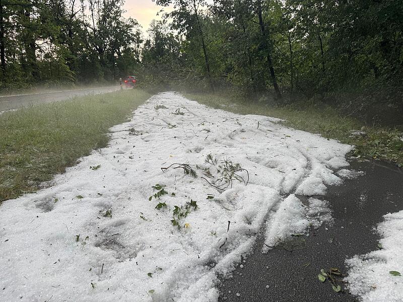 Unwetter in Bayern