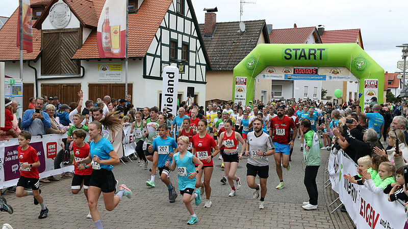 Bei der 16. Auflage des Kuckuckslauf in Kemmern waren mehr als 500 Teilnehmer am Start.