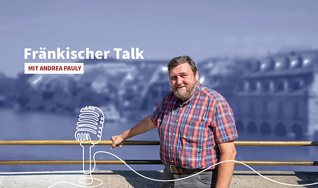 Max Kropf, Sandkerwa-Moderator, ist zu Gast im Podcast Fr&auml;nkischer Talk