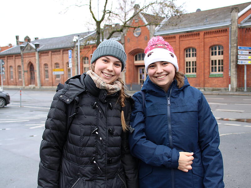Jessica Pohl und Miriam Pohl.
