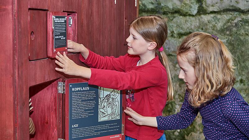 Das Burgeninformationszentrum Altenstein weckt an 14 interaktiven Stationen die Entdeckerlust.