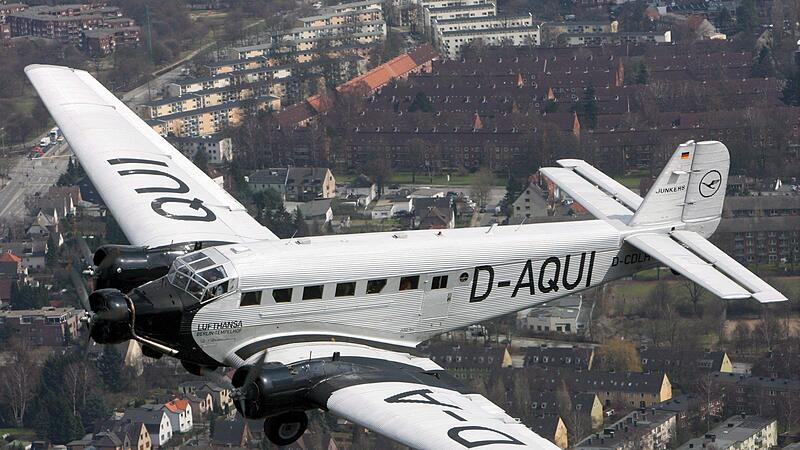 Ju 52 der Lufthansa wird in Frankfurt ausgestellt