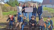 Spenden&uuml;bergabe im Kindergarten St. Jakobus in Leutenbach.