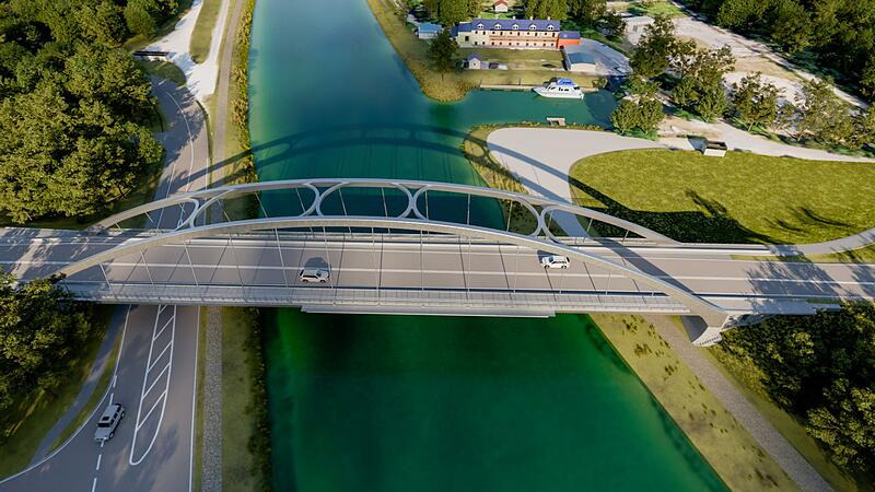 Main-Donau-Kanalbr&uuml;cke Erlangen