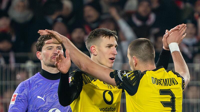 Gregor Kobel, Nico Schlotterbeck und Waldemar Anton