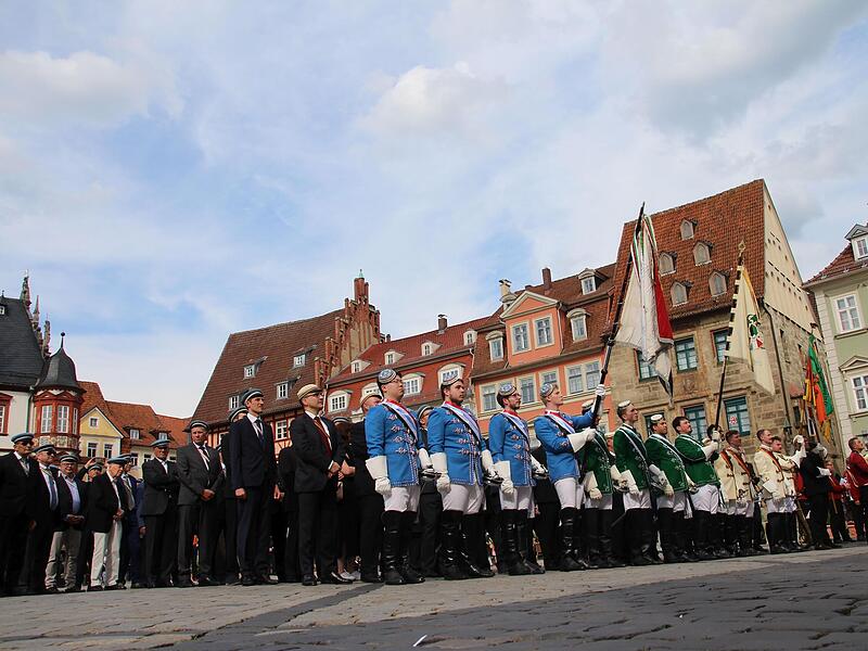 Mit dem Einzug der Präsidierenden wurde der Pfingstkongress des Coburger Convents eröffnet. Mit dem Einzug der Präsidierenden wurde der Pfingstkongress des Coburger Convents eröffnet.