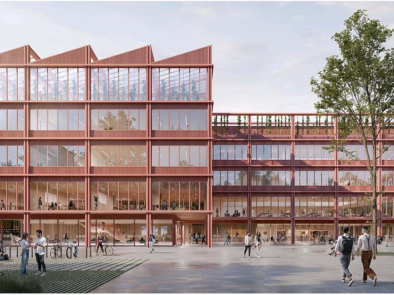 Der Entwurf für den Campus Kulmbach: So wird das Güterbahnhofsareal aussehen.Güterbahnhofgeländer Der Entwurf für den Campus Kulmbach: So wird das Güterbahnhofsareal aussehen.