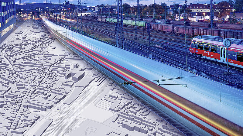 Der Bahnausbau in Bamberg wird die Stadt im n&auml;chsten Jahrzehnt massiv ver&auml;ndern.