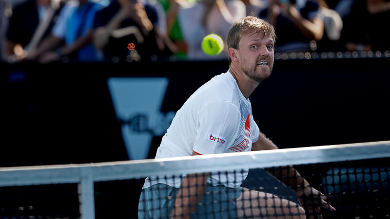 Banger Blick: Der Coburger Kevin Krawietz ist mit seinem Doppelpartner Tim P&uuml;tz noch nicht in US-Open-Form.