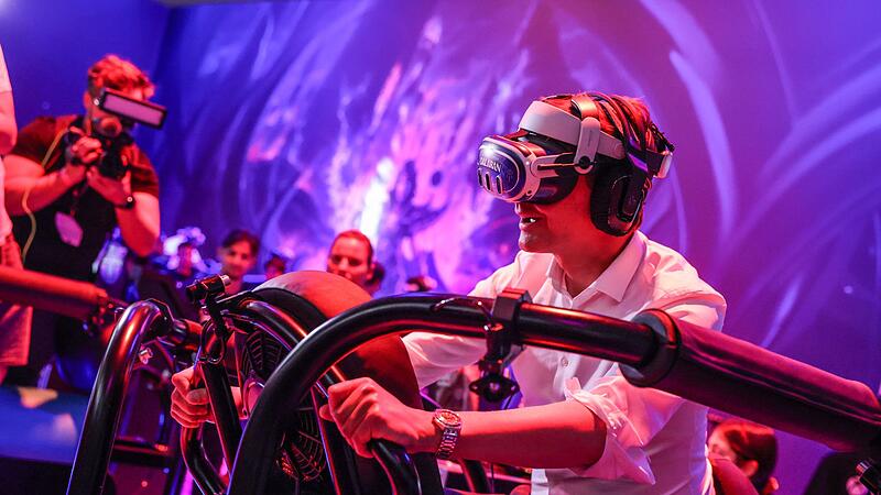 Hendrik W&uuml;st auf der Gamescom