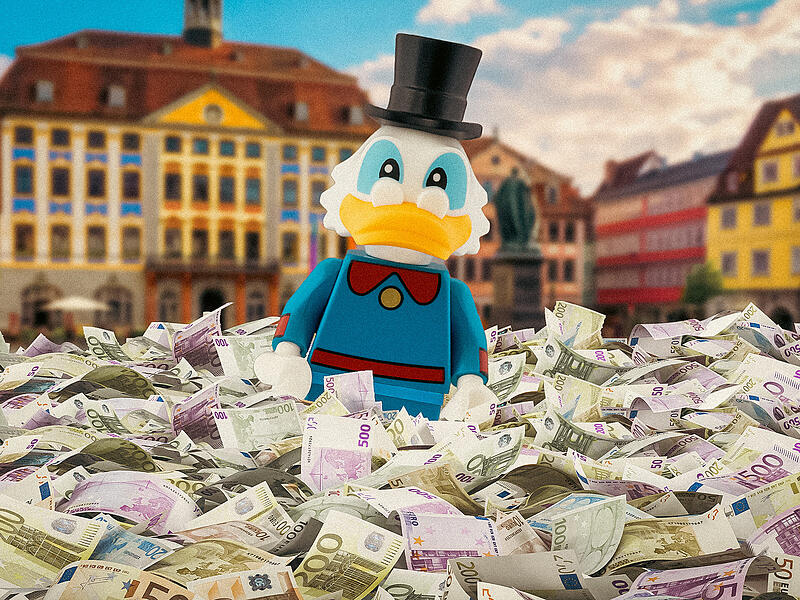 Wie viele Einkommensmillionäre gibt es in Stadt und Landkreis Coburg?