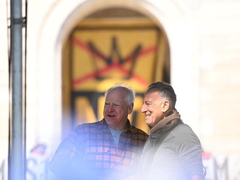 &laquo;No Kings&raquo;-Demonstration in St. Paul