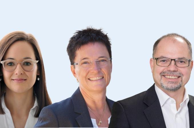 Petra-Marié Rinsche-Förstel (Mitte)  übernimmt die Leitung in Lichtenfels.