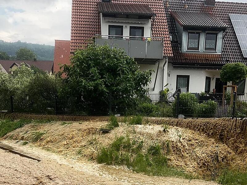 Hochwasser Weilersbach