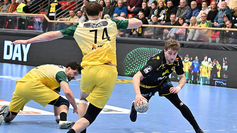 Marin Lisac brachte zu selten Ruhe ins Coburger Angriffsspiel, erlaubte sich sechs technische Fehler.