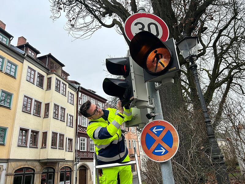 Coburger Bratwurst-AmpelCoburger Bratwurst-Ampel Coburger Bratwurst-Ampel in Betrieb gegangen