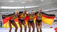 Deutsche Sportlerinnen bei Olympia