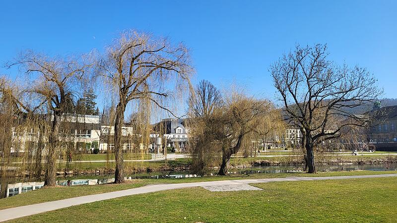 Der Frühling in Bad Kissingen kündigt sich an.