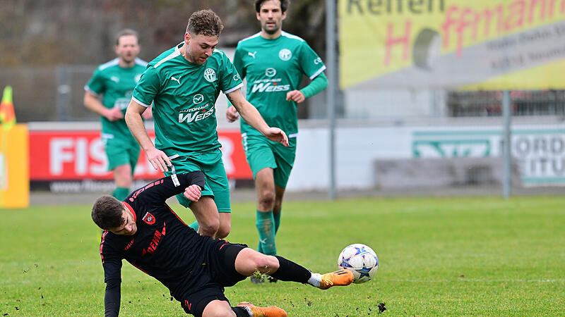 Stefan Kolb (oben) f&uuml;hrte Neudrossenfeld im Hinspiel gegen Hankofen auf die Siegerstra&szlig;e. Am Samstag (16 Uhr) will der TSV den Coup beim Spitzenreiter wiederholen.