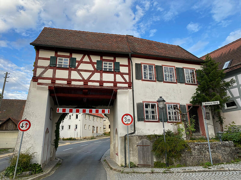 Das Obere Tor in Hiltpoltstein &ouml;ffnet zum Tag des offenen Denkmals seine T&uuml;ren