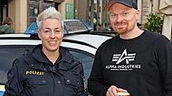 Mirko Minkenberg hat sich von Julia G&ouml;ckel zum Kaffee einladen lassen.