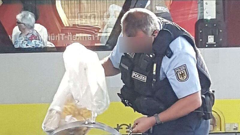 Polizeieinsatz Bahnhof Coburg