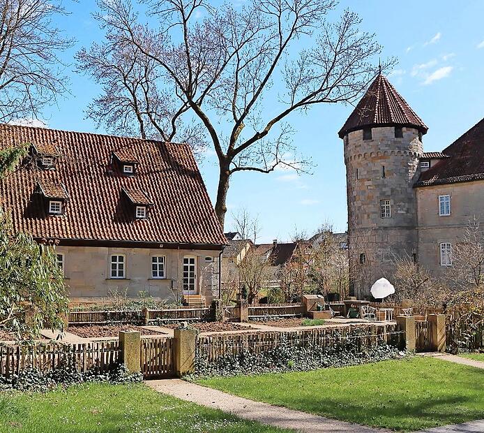 Am Schlosspark findet das Rahmenprogramm beim „Tag der offenen Gartentür“ statt.