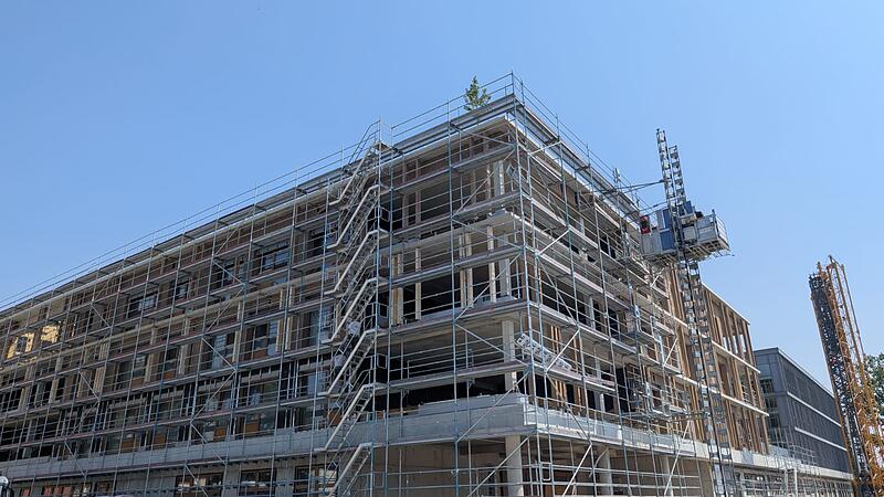 Sancurapark Bamberg Baustelle