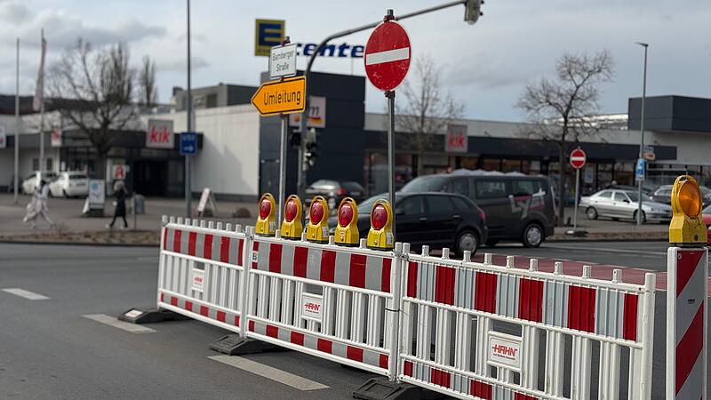 Diese Sperrung in Forchheim Nord frustet derzeit viele Autofahrer.