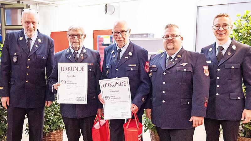 Die Ehrung für 50 Jahre Mitgliedschaft Die Ehrung für 50 Jahre Mitgliedschaft