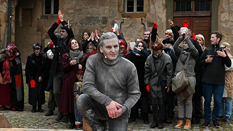 Felix d&rsquo;Angelo brillierte in seiner Rolle als Tod.