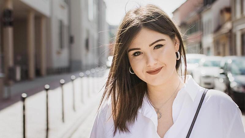 Die 24-j&auml;hrige Lea Schreiber startet in einer Woche ihr Masterstudium am Lucas-Cranach-Campus.