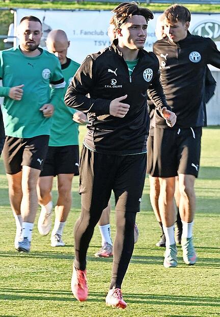 Neudrossenfelds Neuzugang Marin Hrgota steht nach drei Trainingseinheiten mit seiner neuen Mannschaft schon gegen den TSV Kornburg im Kader.