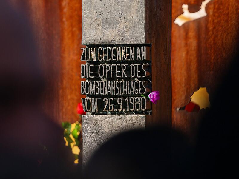 Gedenkfeier Oktoberfest-Attentat Gedenkfeier Oktoberfest-Attentat