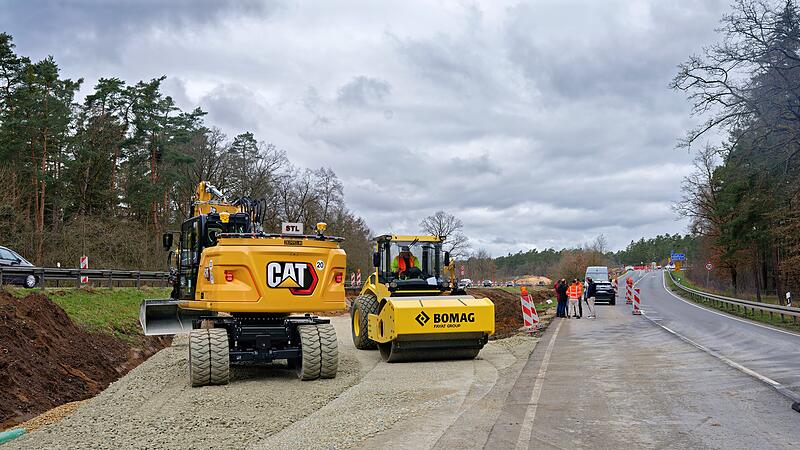 B22/B505: Bauarbeiten Provisorium startenB22/B505: Stra&szlig;enbau nimmt Fahrt auf