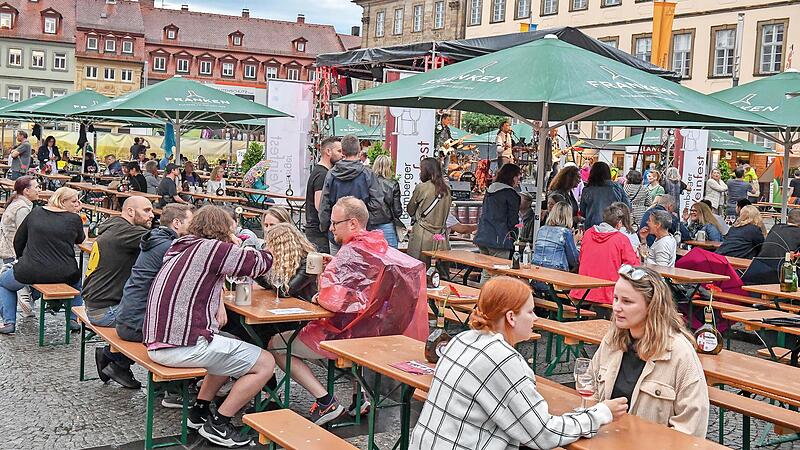Durchgehend gut besucht: das Bamberger Weinfest Durchgehend gut besucht: das Bamberger Weinfest