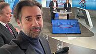 Der Forchheimer FDP-Kandidat Sebastian Körber verbrachte den Wahlabend bei TV Oberfranken