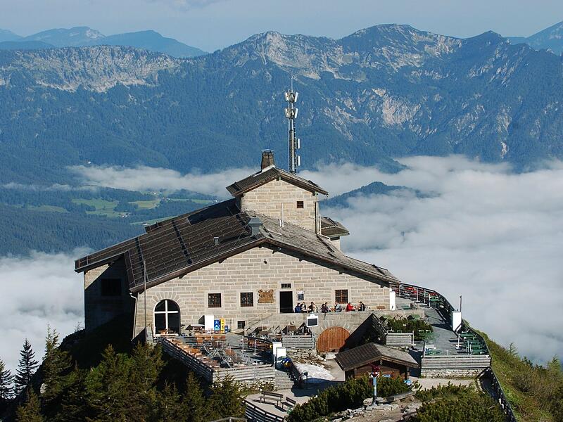 Feuer im Kehlsteinhaus