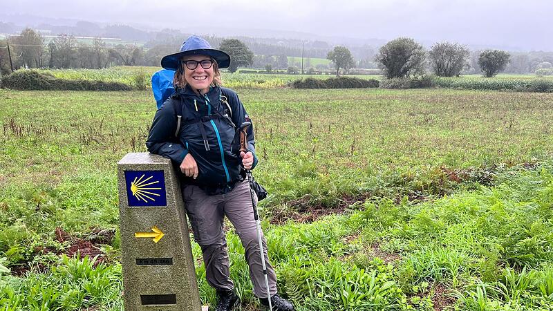 Johanne Scharnick Über 800 Kilometer zu Fuß ist Johanne Scharnick von San Sebastián bis nach Santiago de Compostela gelaufen.