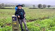 Über 800 Kilometer zu Fuß ist Johanne Scharnick von San Sebastián bis nach Santiago de Compostela gelaufen.