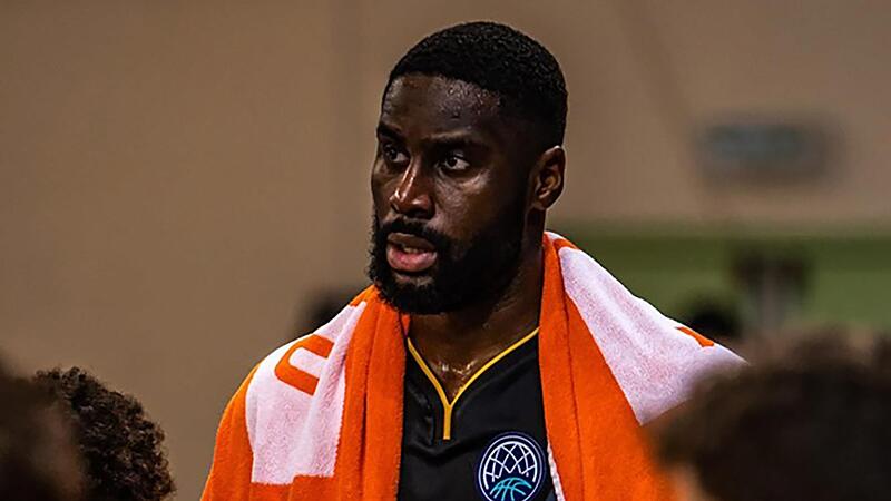 Eddy Edigin spielt in seiner zweiten Saison f&uuml;r die  Ludwigsburger. Zuvor war der 28 Jahre alte Center in Hamburg in der Bundesliga aktiv.