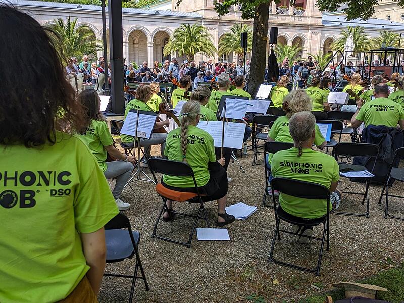 Eindr&uuml;cke aus der Probe zum Symphonic Mob.