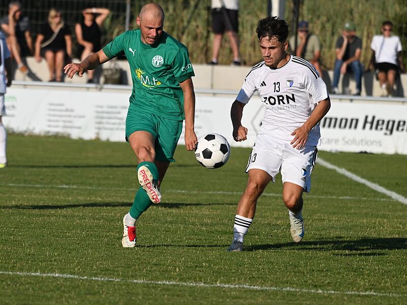 Sport Fußball Saison 2025 / 2026  / Totopokal 3. Qualifikationsrunde für Saison 25/26  //  am Freitag 04.07.2025 Spielort Sportanlage Forchheim Spielbeginn 19.00 h  SpVgg Jahn Forchheim gegen TSV Neudrossenfeld  Halbzeitergebnis 1:1 Josef Ziegler Niklas