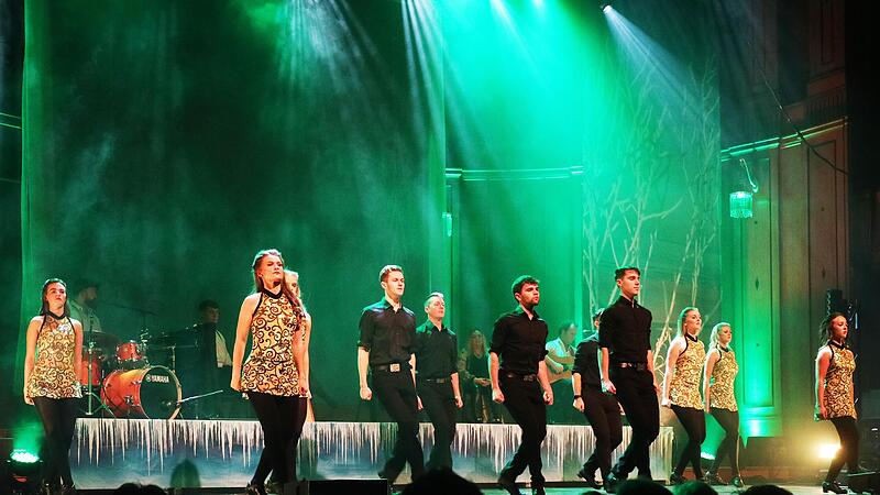 Das Tanz- und Musikensemble „Danceperados of Ireland“ hielt das Publikum in Atem.