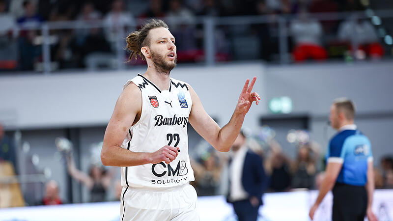 Feierte am Dienstagabend sein Heimdeb&uuml;t im Bamberger Trikot: Neuzugang Craig Moller