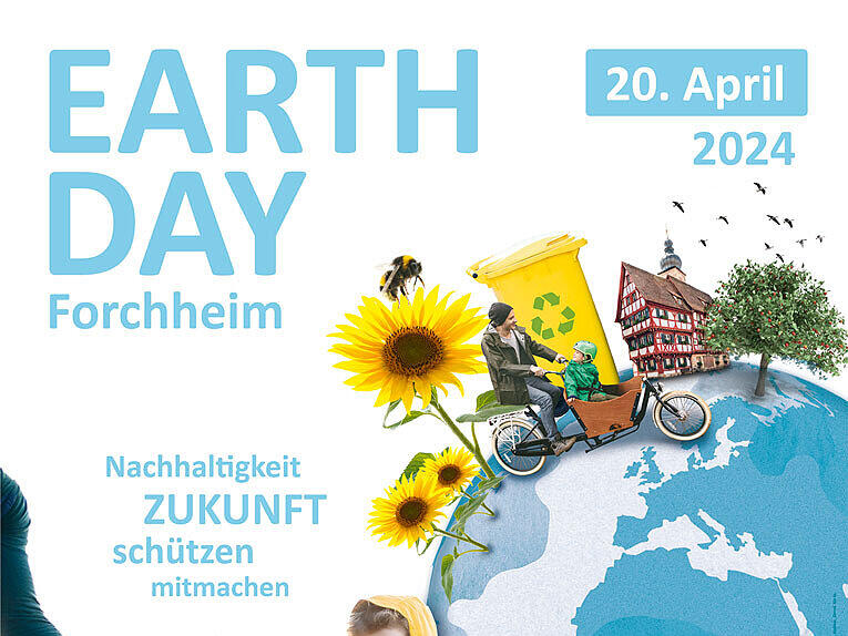 Plakat Earth Day Forchheim 2024Forchheim & Fränkische Schweiz Plakat Earth Day Forchheim 2024Forchheim & Fränkische Schweiz