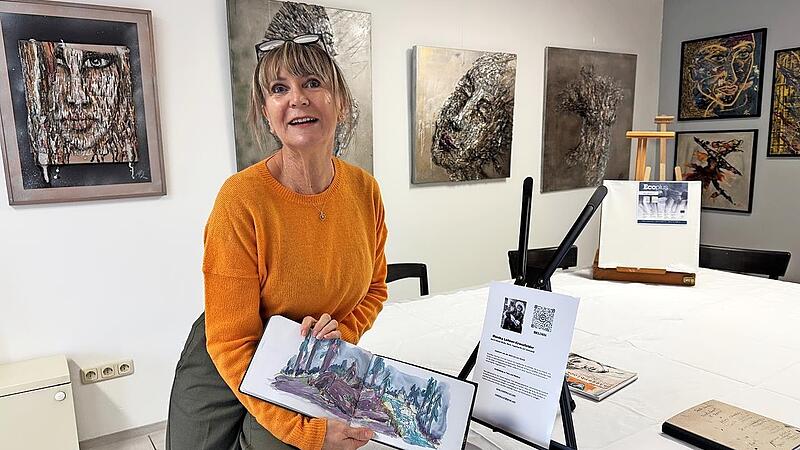 Monika-Lehner Kranzfelder er&ouml;ffnet in Weisendorf ihr Atelier zum Mitmachen.