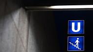 U-Bahn Schild U-Bahn Schild