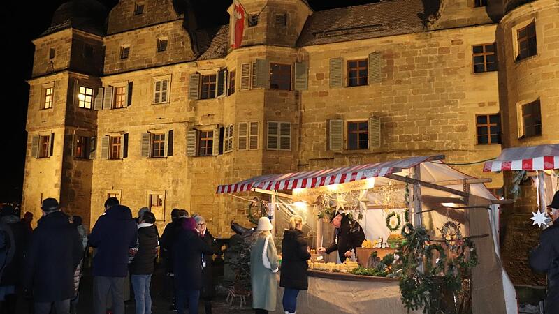 Die Schlossweihnacht (hier ein Archivbild aus dem letzten Jahr) hat eine hohe Anziehungskraft.